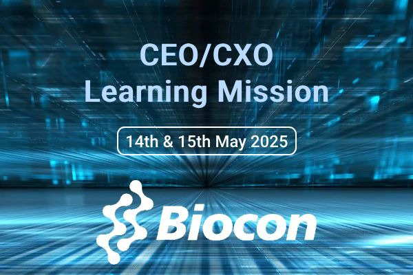 5th IFQM CEO/CXO Learning Mission at Biocon, Bangalore